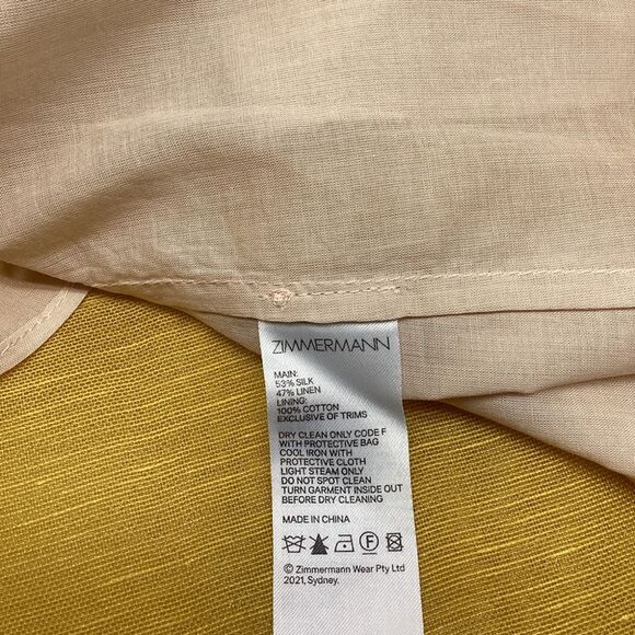 Zimmermann Postcard Ombre Midi Skirt in Multicolor Silk - Picture 4 of 5